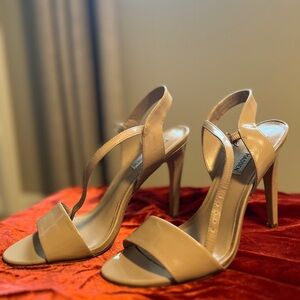 Steve Madden Nude Strappy Heels